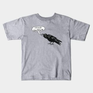 Corvids are Cawsome Kids T-Shirt